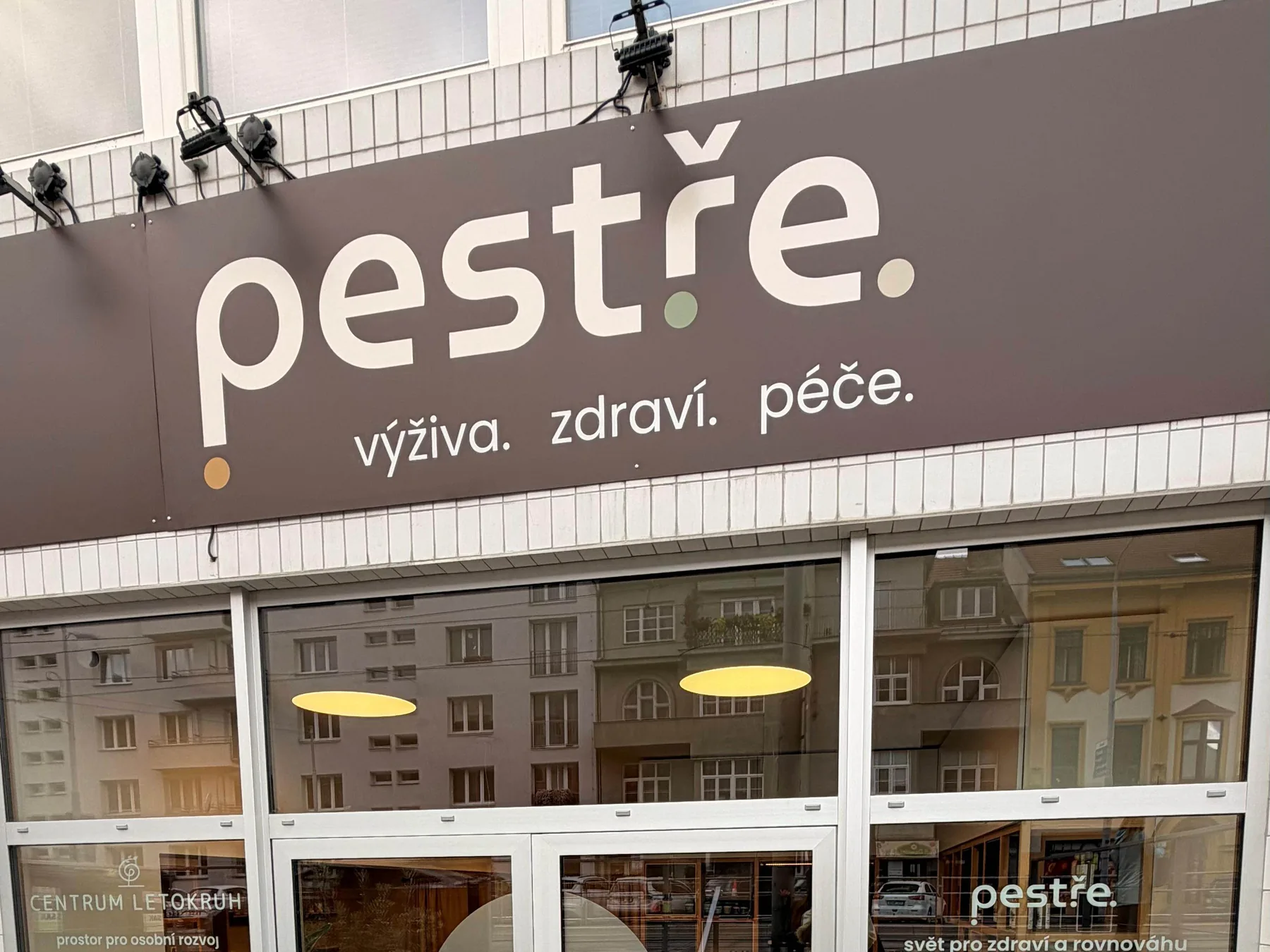Vchod do Centra Letokruh — Veveří 2217/127, Brno